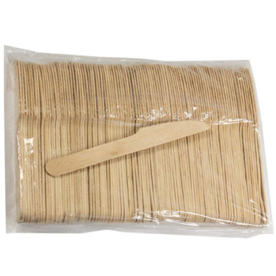 Urban Bazar Birchwood Disposable Wooden Biodegradable Knife 14 cm (Pack of 500)