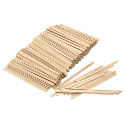 eco Friendly and bio degradable Coffee-Beverage Stirrer 4.5 inches Round end (Pack of 5000)